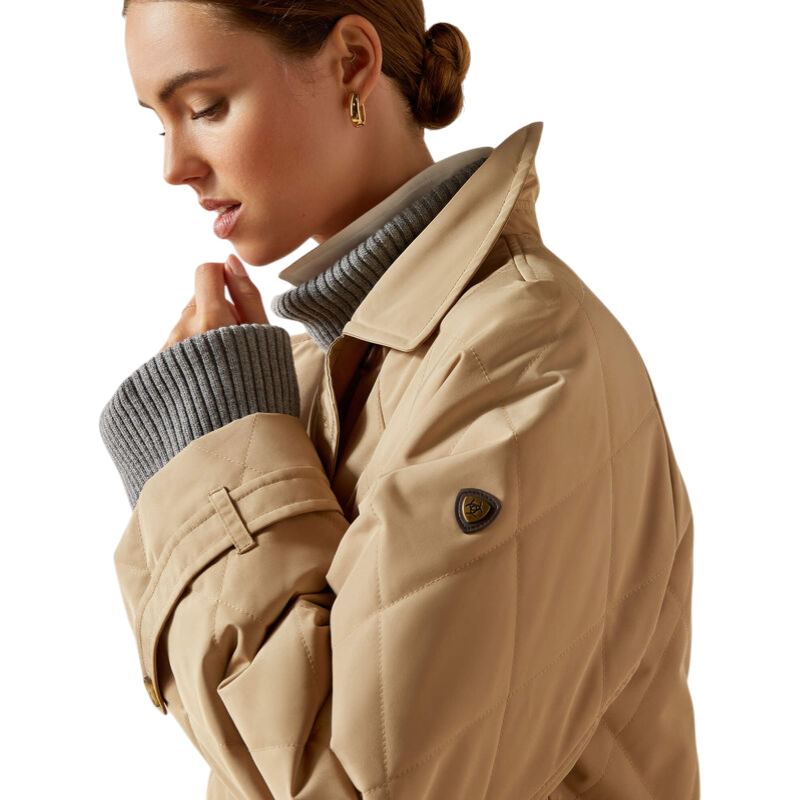 Ariat - Dames mantel Whitby Trench french khaki | - Ohlala