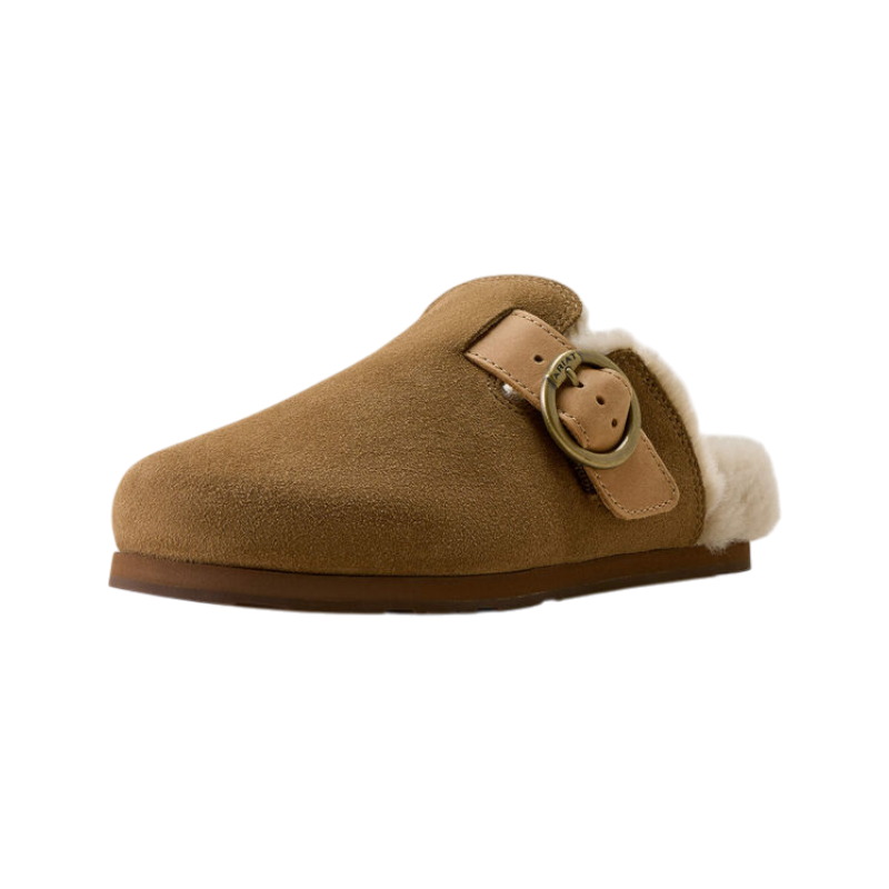 Ariat - Mule femme Country Sherpa ranch brown suede | - Ohlala