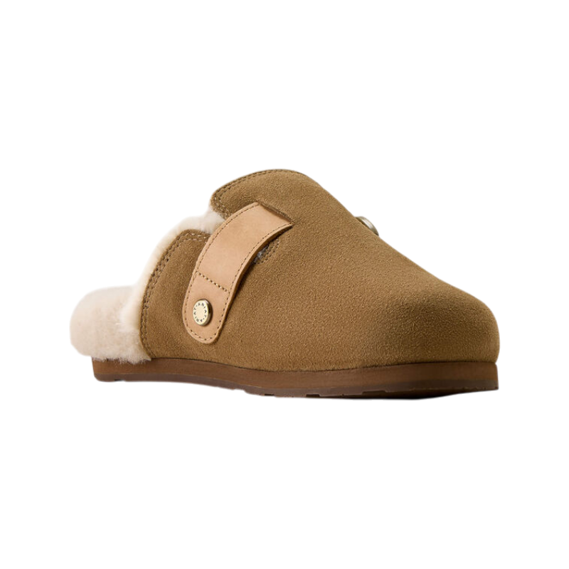 Ariat - Mule femme Country Sherpa ranch brown suede | - Ohlala