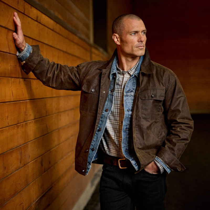 Ariat - Veste homme Drayham marron | - Ohlala