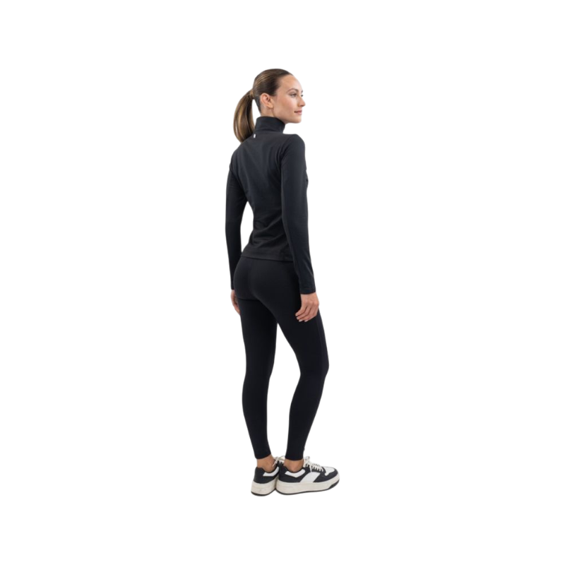 Harcour - Baselayer manches longues femme Atlantic noir