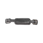 Dyon - Attache de muserolle 5/8 New English Collection noir | - Ohlala