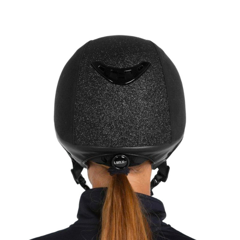 Back On Track - Casque d'équitation EQ3 Lynx Microfibre Sand