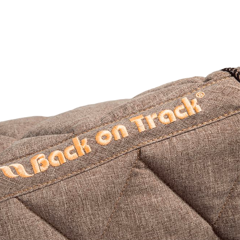 Back On Track - Tapis de selle Haze marron