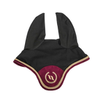 Back On Track - Vliegenkap voor paard Night zwart/rood | - Ohlala