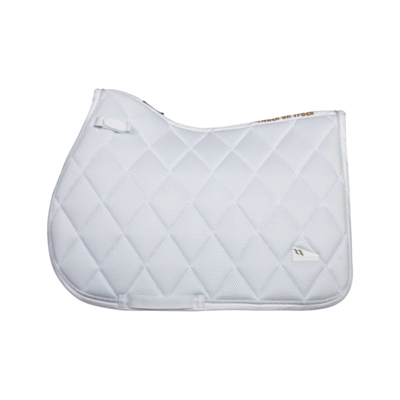 Back On Track - Tapis de selle Airflow blanc