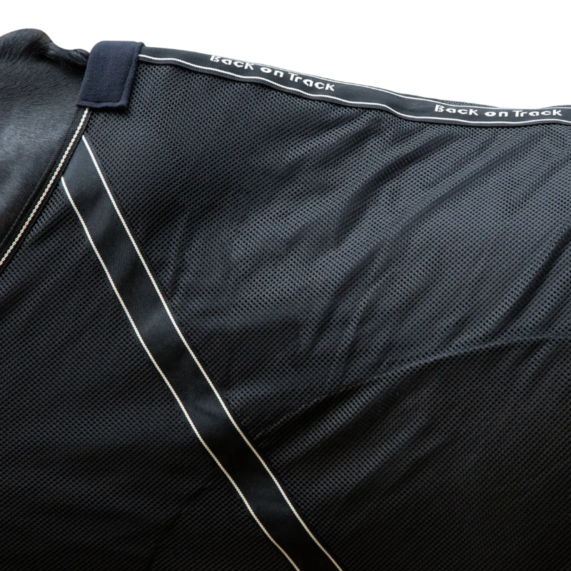 Back On Track - Chemise filet Sienna noir