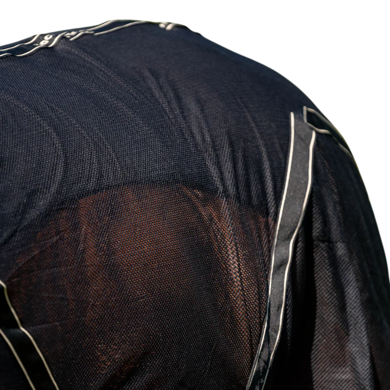 Back On Track - Chemise filet Sienna noir