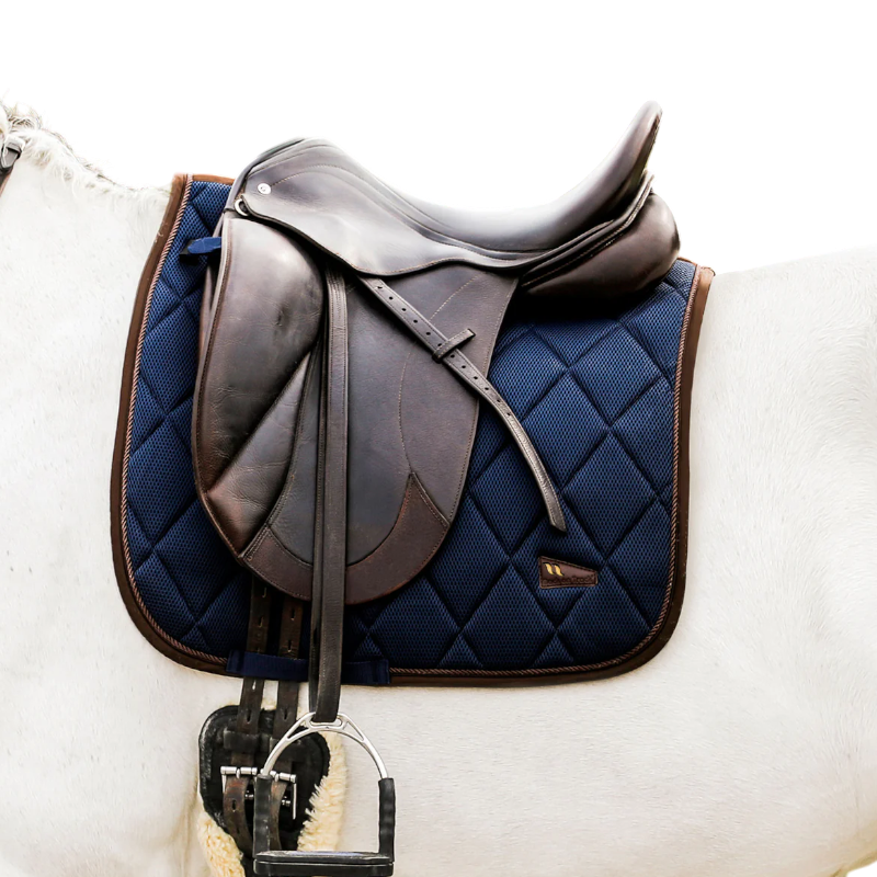 Back On Track - Tapis de dressage Airflow bleu