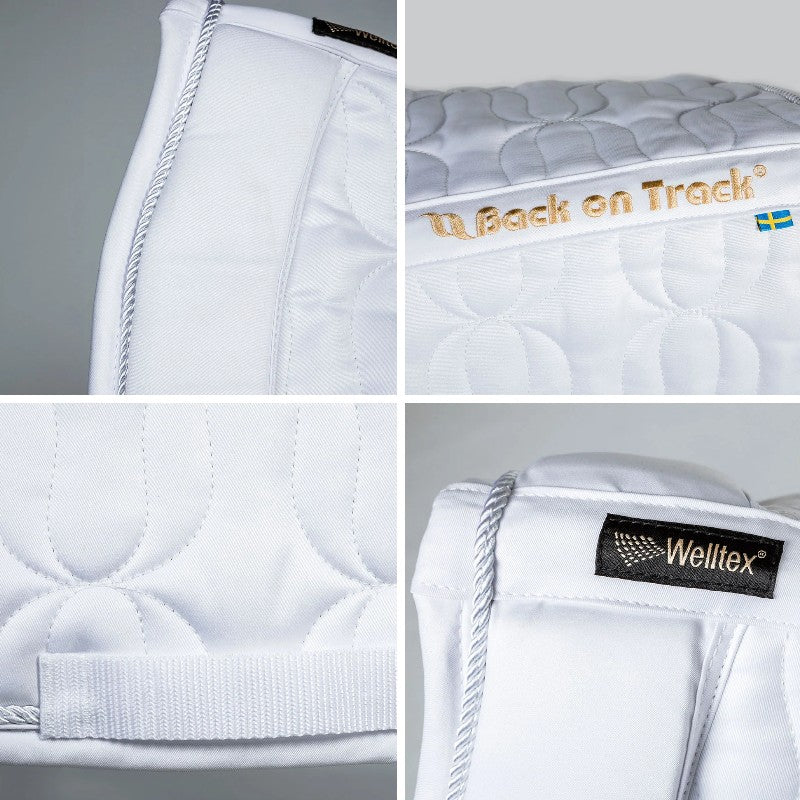 Back On Track - Tapis de dressage Deep Nights blanc