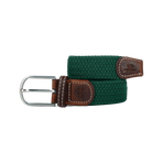 Billybelt - Gevlochten elastische riem Keizergroen | - Ohlala