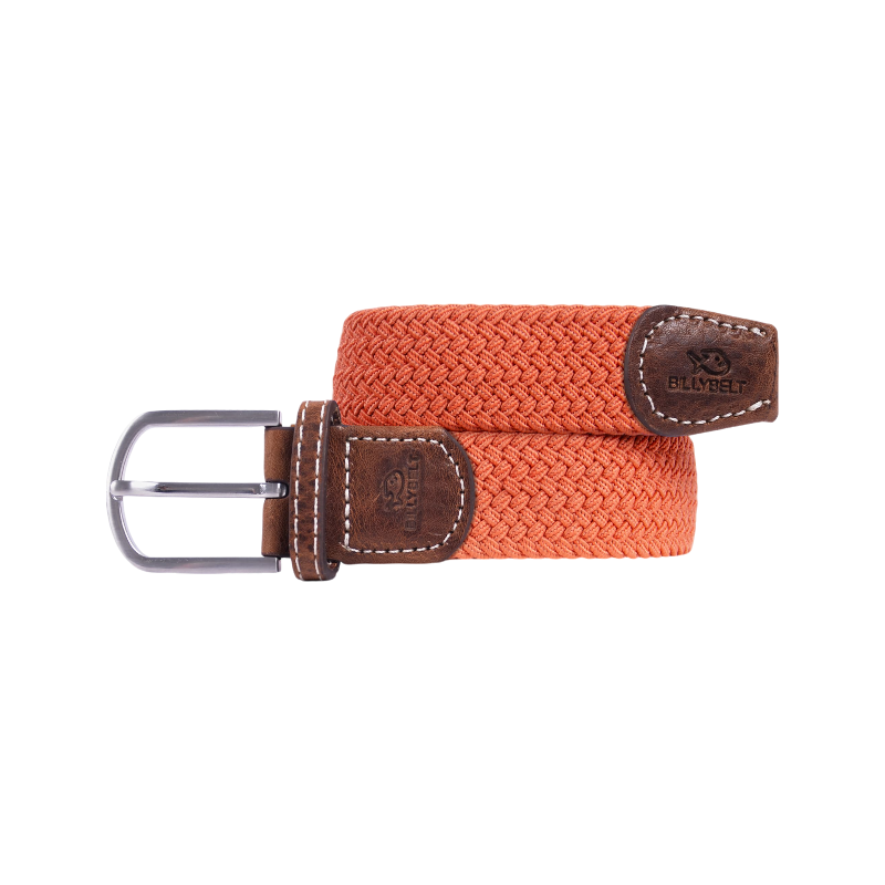 Billybelt - Ceinture tressée Rouge Oriental