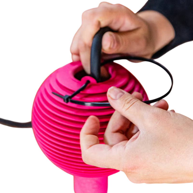 Grooming Deluxe - Balle de protection d'attache Ball Pro rose