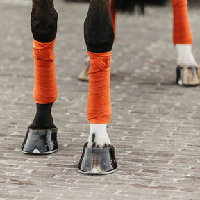 Kentucky Horsewear - Bandes de polo velvet orange | - Ohlala