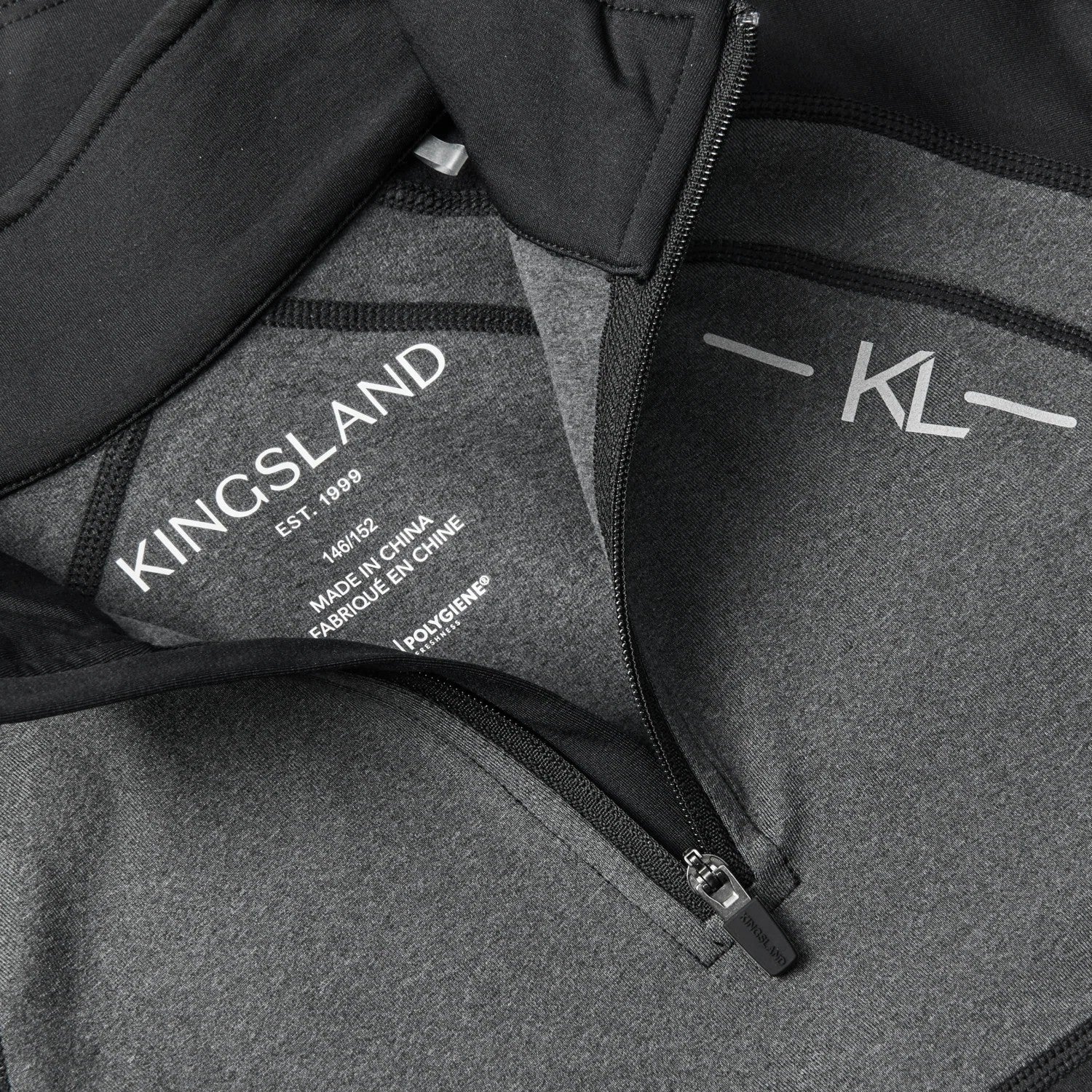 Kingsland - Baselayer manches longues enfant KLValli noir