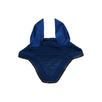 Kentucky Horsewear - Wellington leren vliegenkapje marineblauw | - Ohlala