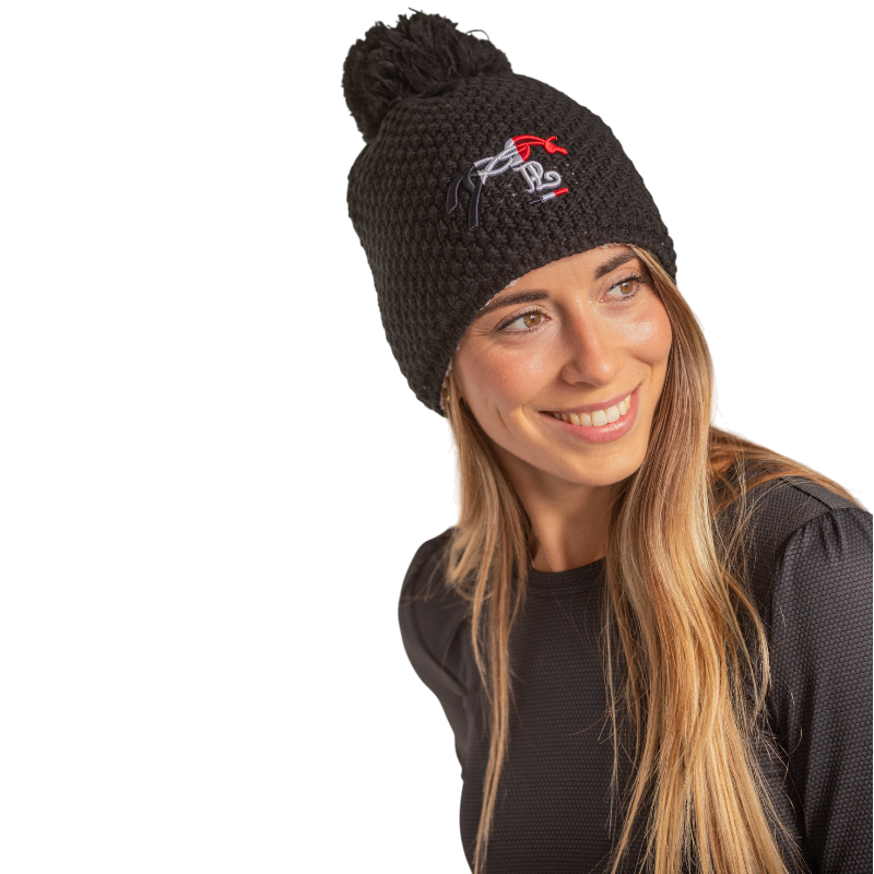 Pénélope - Bonnet femme Timy noir