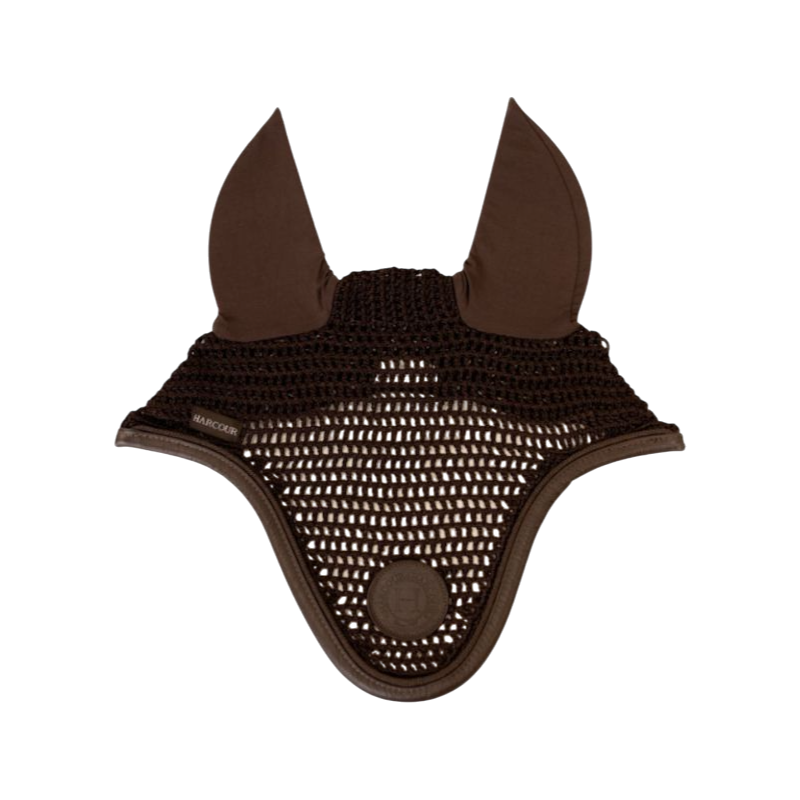 Harcour - Bonnet pour chevaux Baltha marron