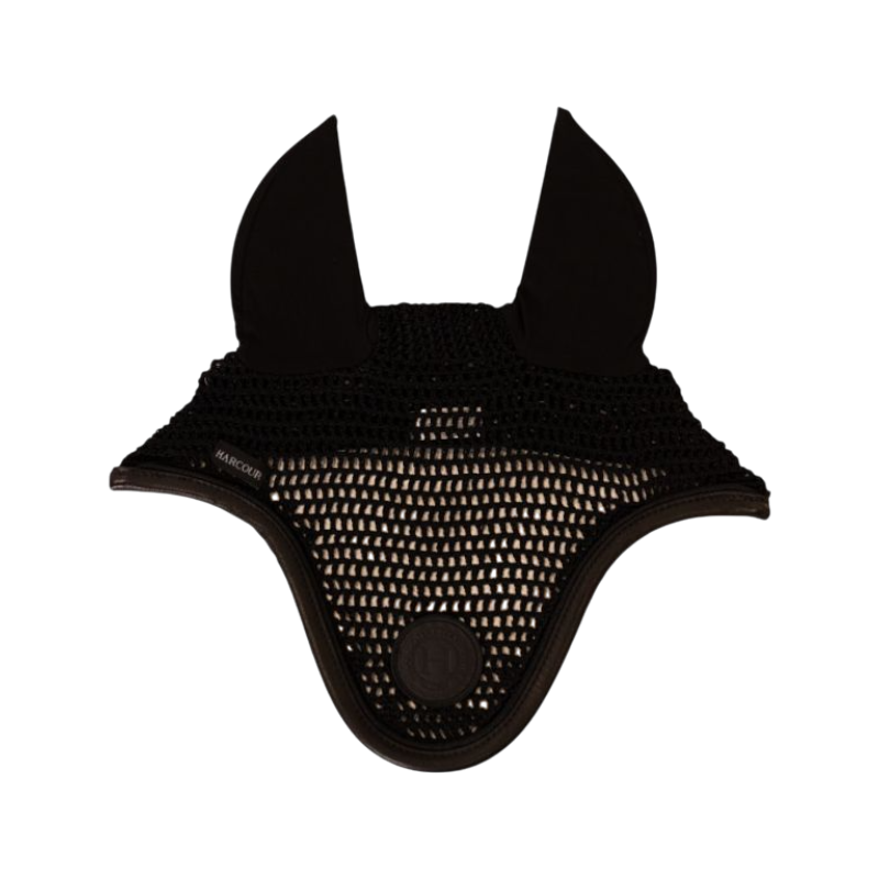 Harcour - Bonnet pour chevaux Baltha noir