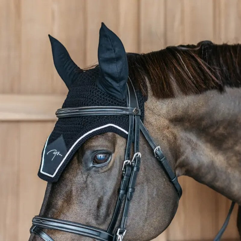 Dyon - Bonnet pour chevaux Diamond noir | - Ohlala