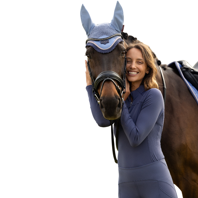 LeMieux - Vliegenkapje Loire powder blue | - Ohlala
