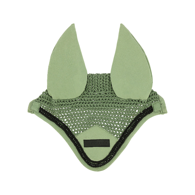 Equithème - Bonnet pour chevaux Pearl vert | - Ohlala