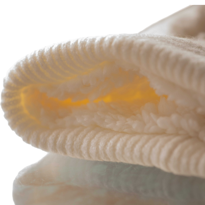 Pénélope - Bonnet femme Michka blanc