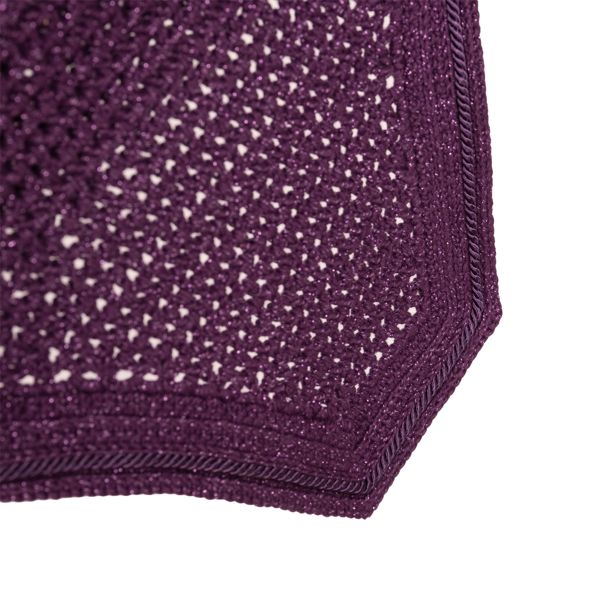 Bonnet pour chevaux Wellington Full Sparkling violet - Kentucky Horsewear