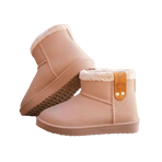 Eden by Pénélope Store - Boots fourrées enfants beige | - Ohlala