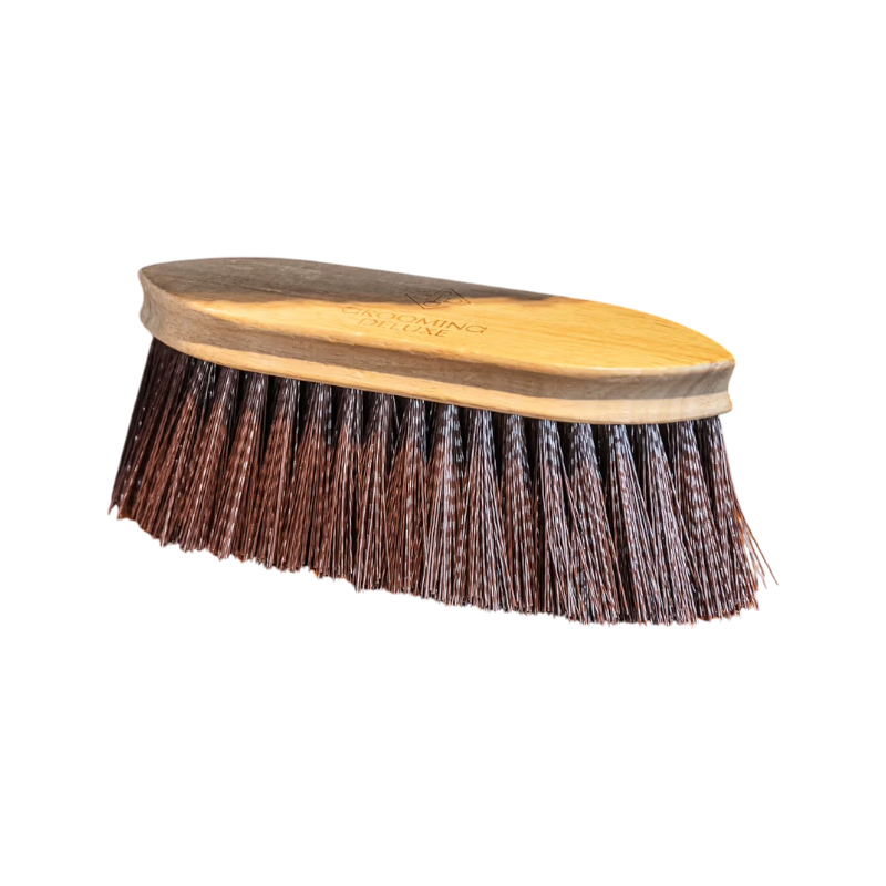 Grooming Deluxe - Bouchon en bois à poils moyen marron
