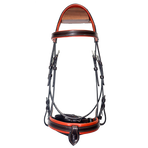 Canter - Bridon muserolle croisée Donatello marron/ newmarket | - Ohlala