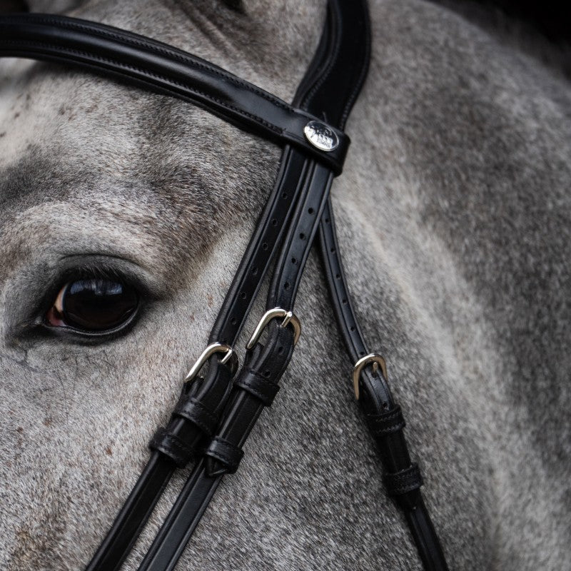 Jump'In - Bridon muserolle combinée Evolution noir