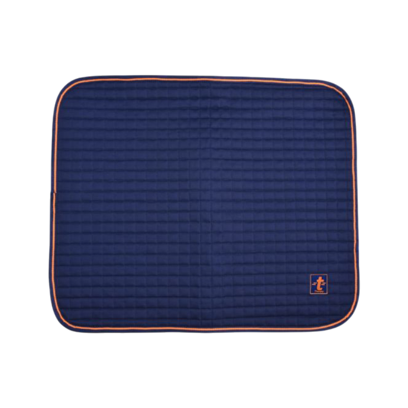 Bucas - Surmatelas pour chien Therapy marine/ orange
