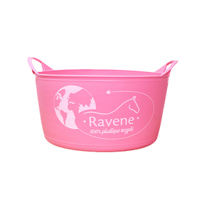 Ravene - Seau rose avec poignées 15L | - Ohlala