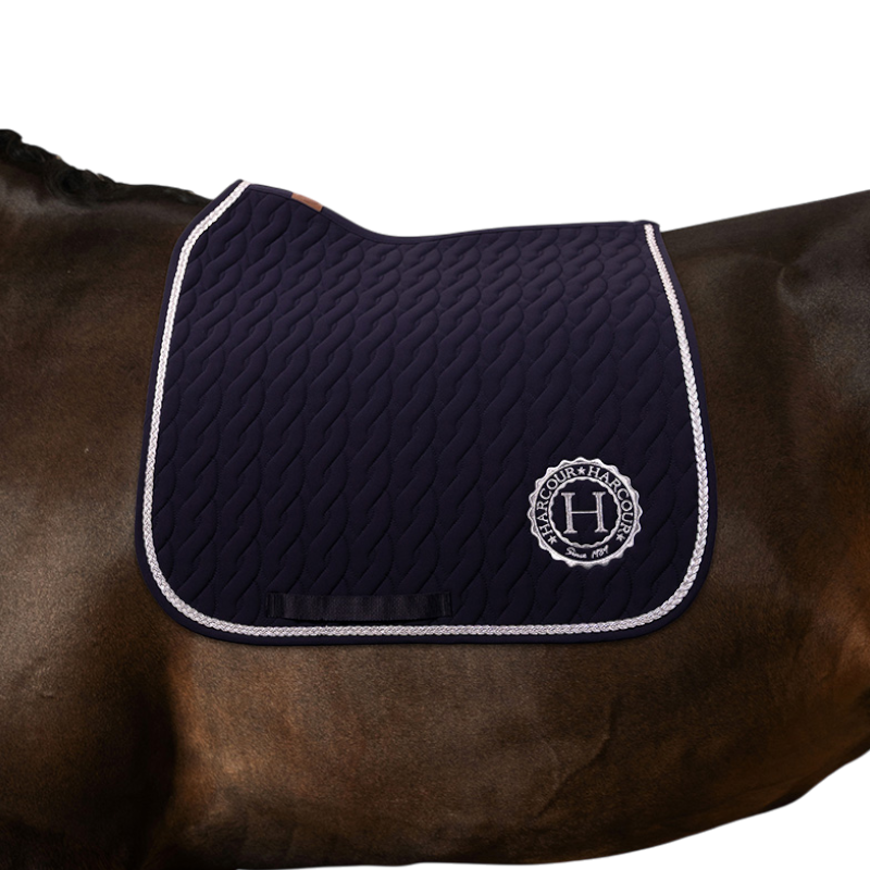 Harcour - Tapis de dressage Caelius marine