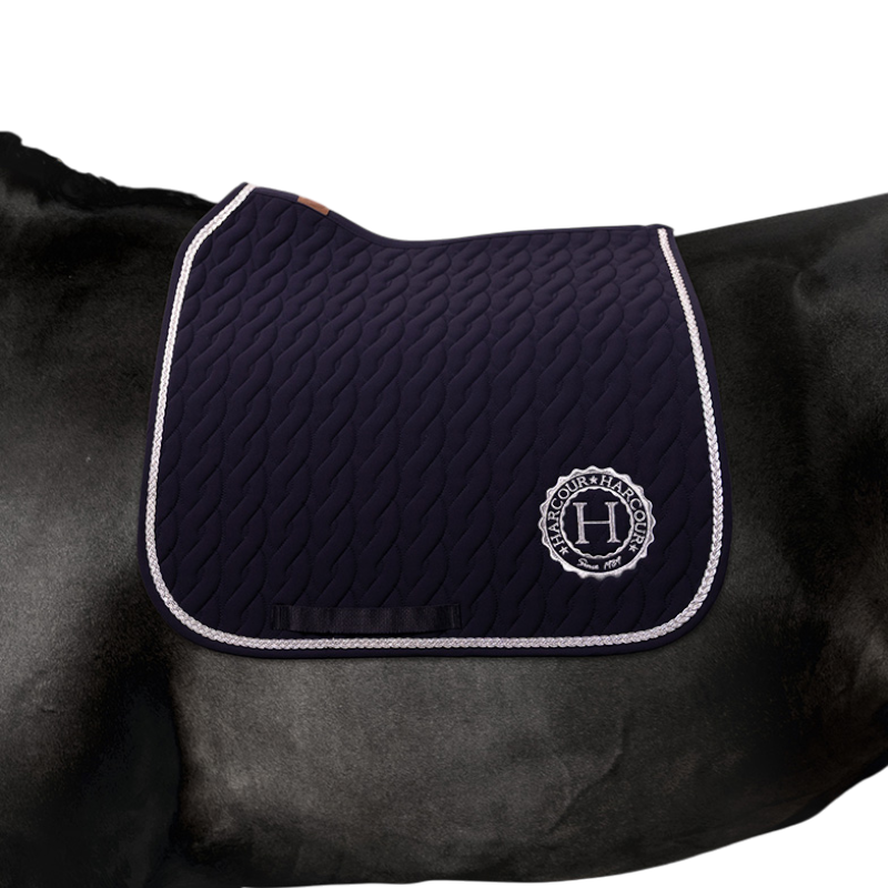 Harcour - Tapis de dressage Caelius marine