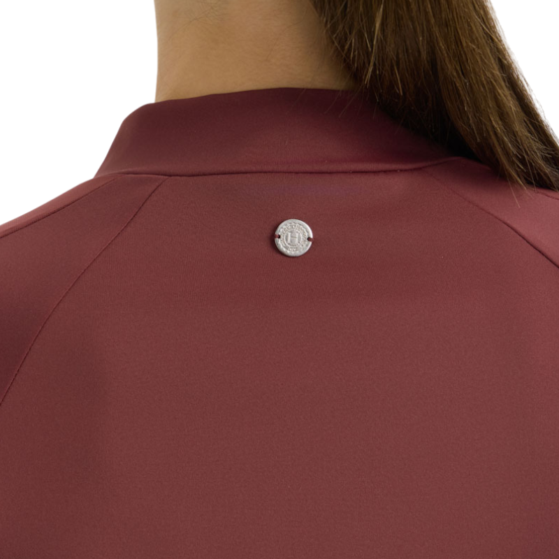 Harcour - T-shirt manches longues technique femme Calista vigne