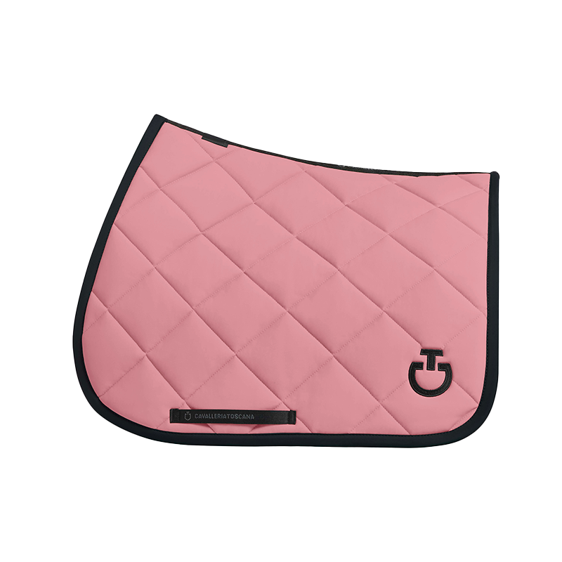 Cavalleria Toscana - Tapis de selle Diamond Quilted Jersey candy pink