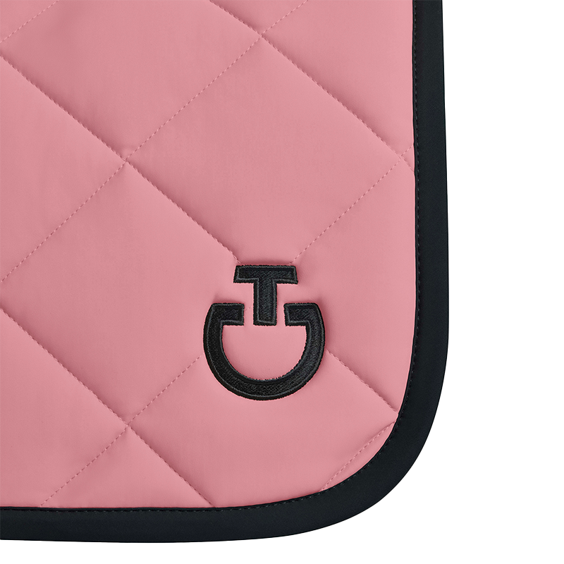 Cavalleria Toscana - Tapis de selle Diamond Quilted Jersey candy pink