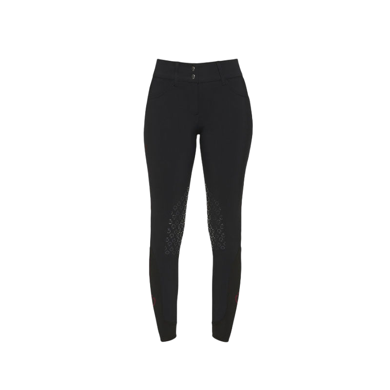 Cavalleria Toscana - Pantalon d'équitation femme taille haute noir | - Ohlala