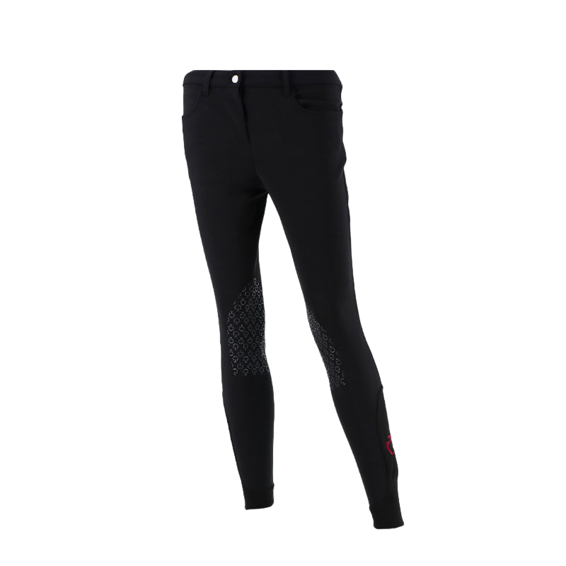 Cavalleria Toscana - Pantalon d'équitation enfant fille Color noir | - Ohlala