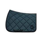 Cavalleria Toscana - Tapis de selle Diamond Quilted Jersey gris anthracite | - Ohlala