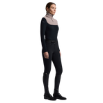 Cavalleria Toscana - Baselayer manches longues femme Warm Jersey noir/ cypria
