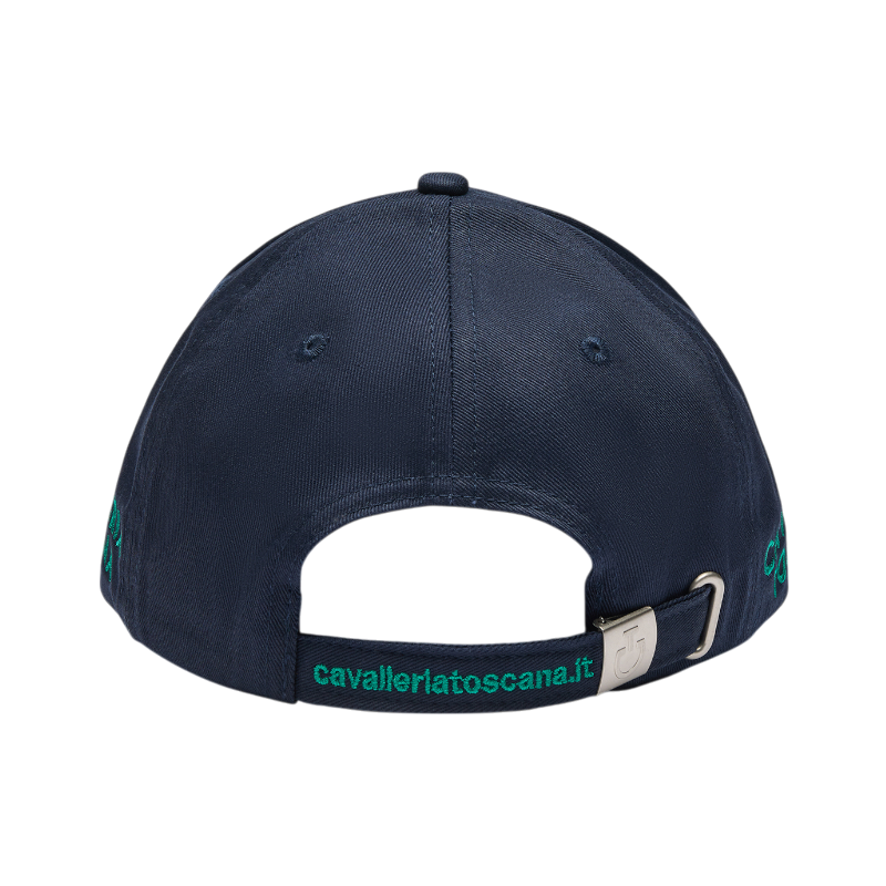 Cavalleria Toscana - Casquette unisexe CT Baseball marine/ vert