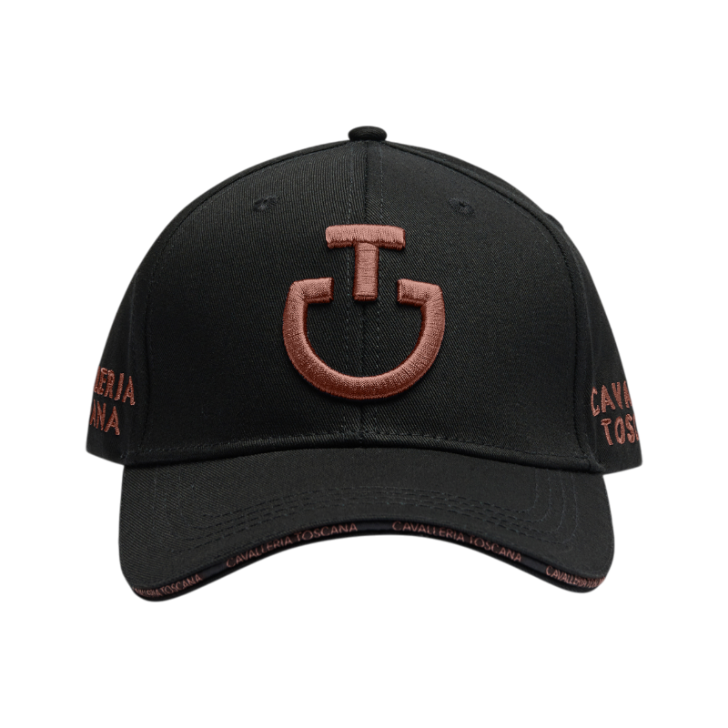 Cavalleria Toscana - Casquette unisexe CT Baseball noir/ blush | - Ohlala