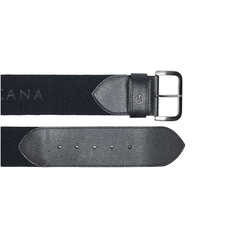 Cavalleria Toscana - Ceinture élastique Jacquard noir