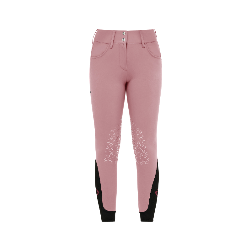 Cavalleria Toscana - Pantalon d'équitation femme Américain taille haute candy pink