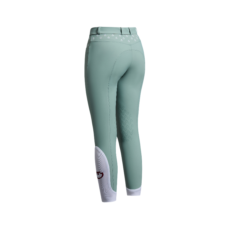 Cavalleria Toscana - Pantalon d'équitation fille Embroidery mint green