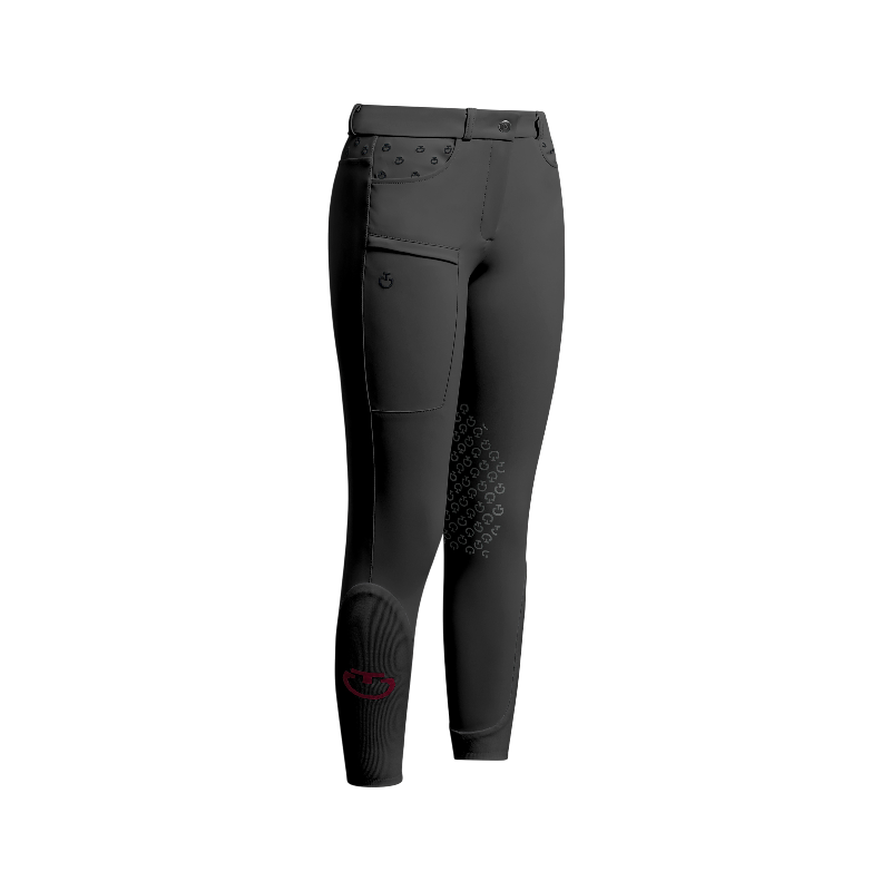 Cavalleria Toscana - Pantalon d'équitation fille Embroidery noir