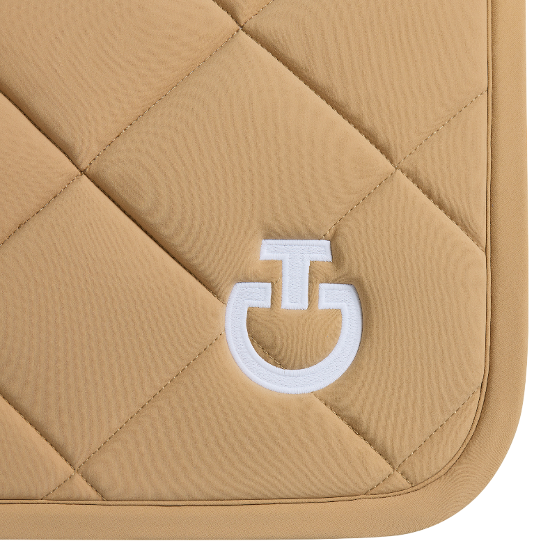 Cavalleria Toscana - Tapis de dressage Diamond Quilted Jersey tan